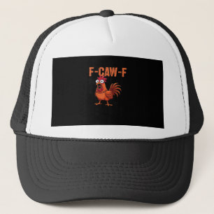 Boné F Caw F Galinha Engraçada Clássico Estilo Moderno