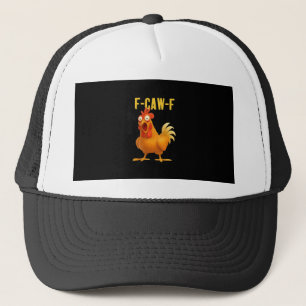 Boné F Caw F Galo Engraçado Meme Estilo Moderno Tendênc