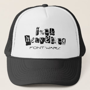 Boné F%ck Helvetica Hat