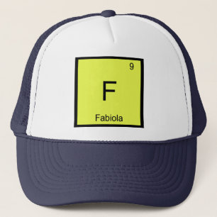 Boné Fabiola Nome Química Elemento Tabela Periódica