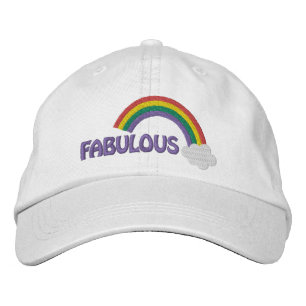Boné Fabuloso Orgulho gay Rainbow