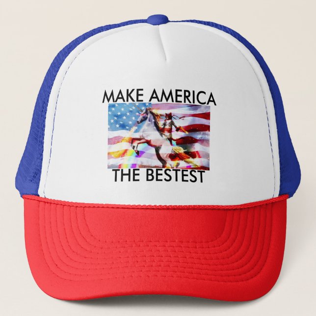 Boné Faça a América o Bestest (Frente)