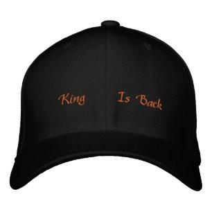 Boné Faça cada roupa se destacar King is Back-Toca Pret