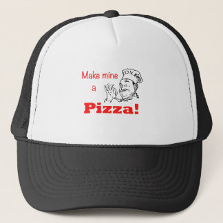 Boné Faça da Mina uma Pizza!