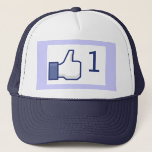 Boné Facebook gosta do chapéu do botão