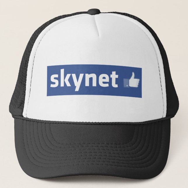 Boné Facebook - Skynet (Frente)