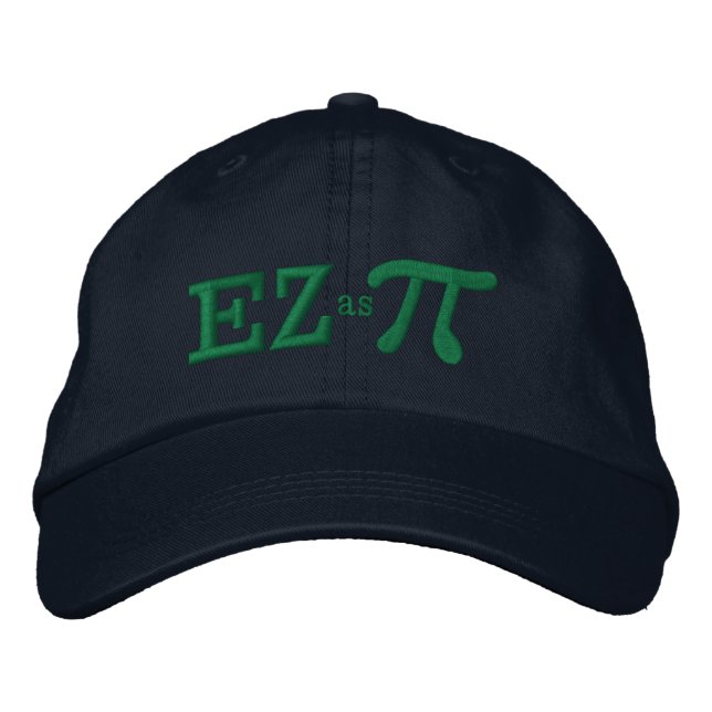 Boné Fácil como empilhar com pi (Frente)
