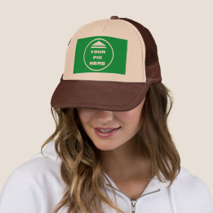 Boné FÁCIL! Trucker Hat - Castanho - Personalizar
