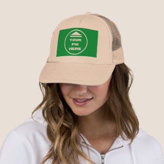 Boné FÁCIL! Trucker Hat - Khaki - Personalizar