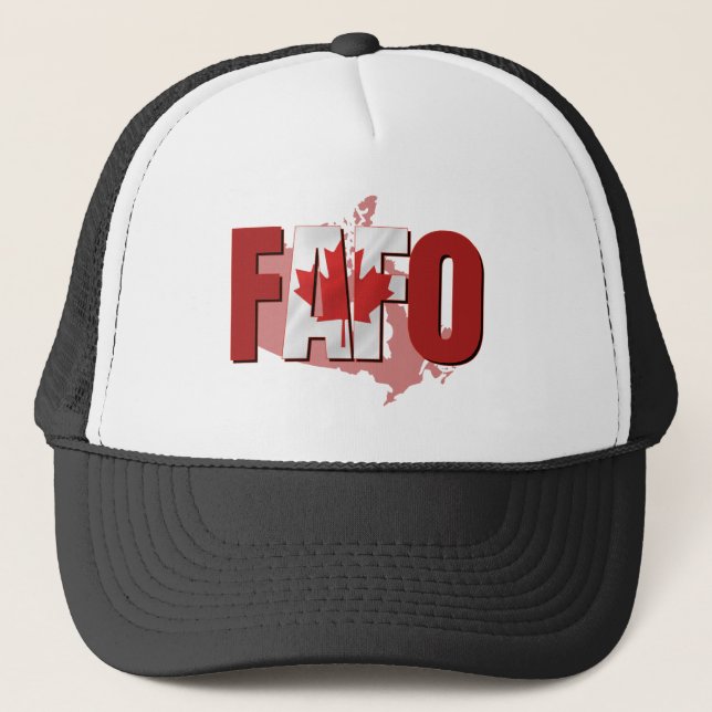 Boné FAFO Canadian Flag (Frente)