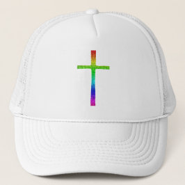 Boné Faith Cross Rainbow