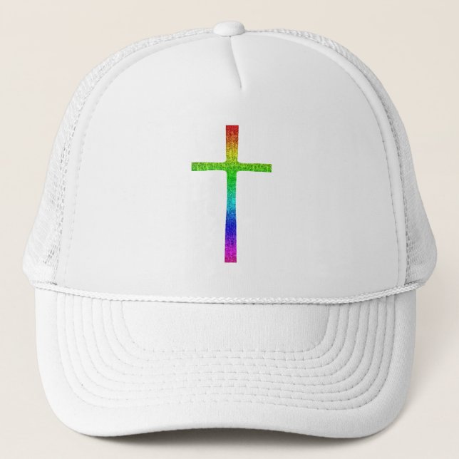 Boné Faith Cross Rainbow (Frente)