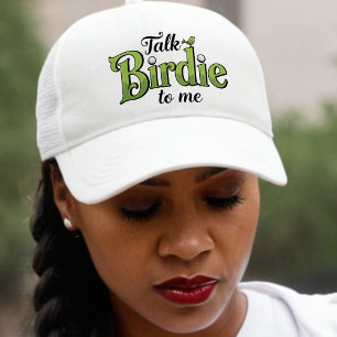 Boné Fale Birdie comigo Golf Engraçado
