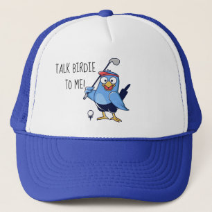 Boné Fale com Birdie para mim Golfing