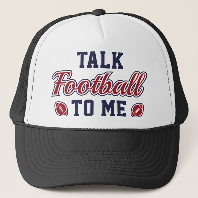 Boné Fale Comigo Com Futebol (Frente)