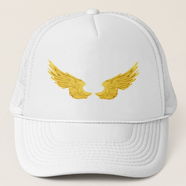 Boné Falln Ouro Angel Wings (Frente)