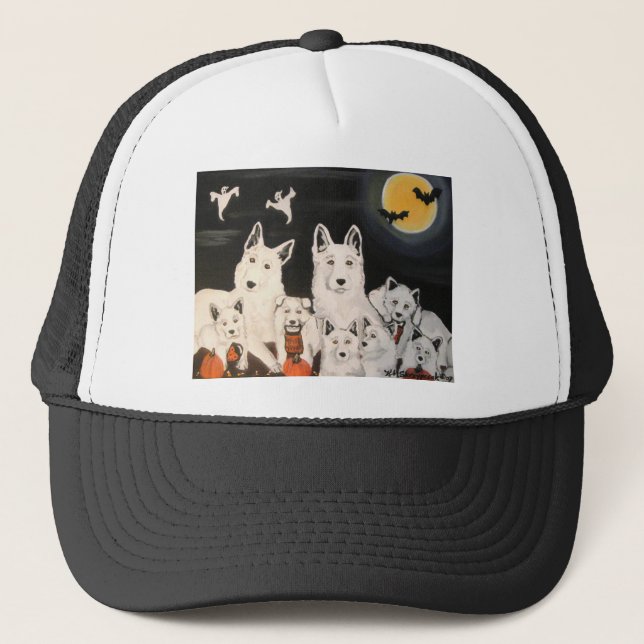 Boné Família de Cachorros Halloween (Frente)