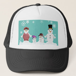 Boné família Snowman
