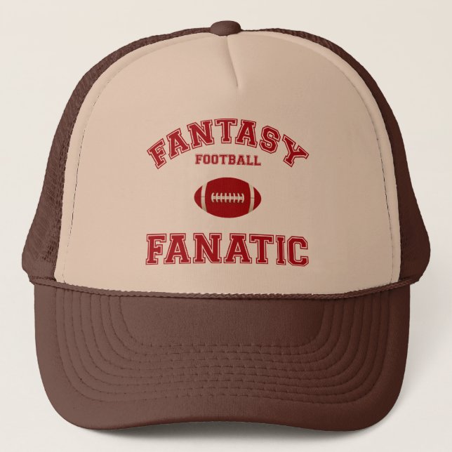 Boné Fanático do futebol da fantasia (Frente)