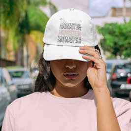 Boné Fanfarrão Rosa das Bruxas Bonito e Louco