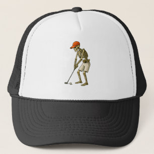 Boné Fantasia de Bola de Golfe - Chapéu de Jogador de G