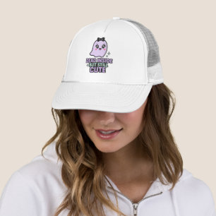 Boné Fantasma Kawaii Morto Por Dentro Mas Ainda Fofo
