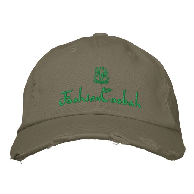 Boné FashionCasbah Olive Green (Frente)