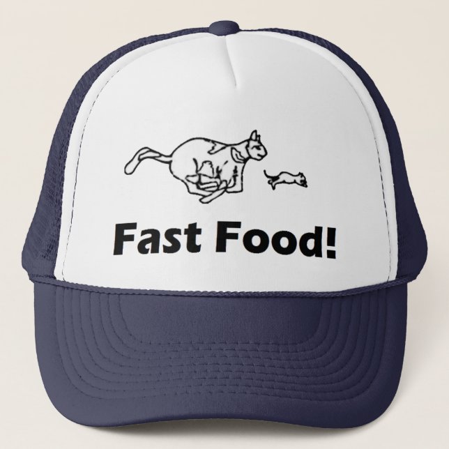 Boné Fast Food! (Frente)