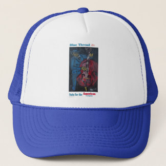 Boné Fatos de Thread Azul
