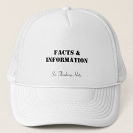 Boné Fatos & informação, seis chapéus de pensamento