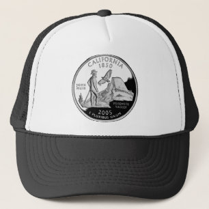 Boné Faux California State Quarter Yosemite Valley Muir