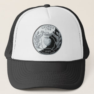 Boné Faux Georgia State Quarter