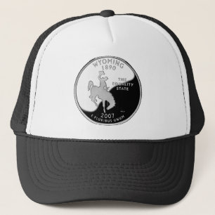 Boné Faux Wyoming State Quarter