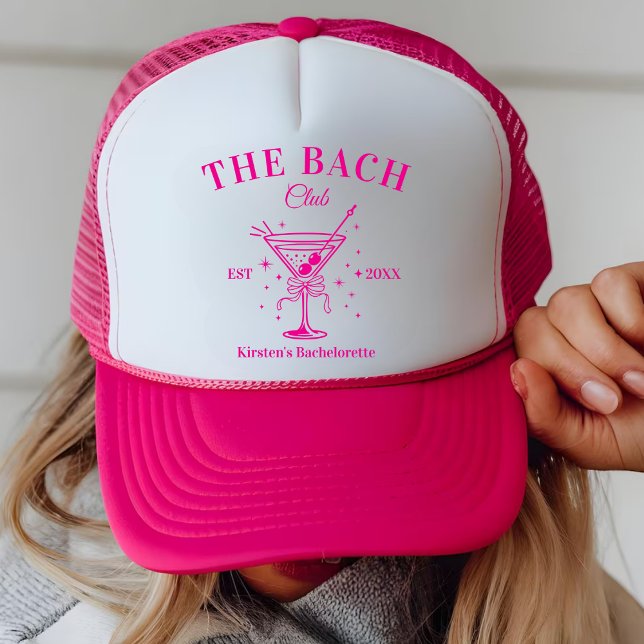 Boné Favor personalizado para despedida de solteira Bac (Criador carregado)