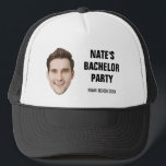 Boné Favores do Partido do Despedida de Solteiro para o<br><div class="desc">O Partido de Despedida de Solteiro do Groom Personalizado favorece o chapéu de caminhoneiro</div>