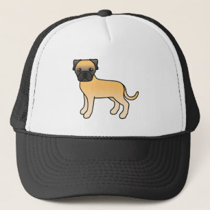 Boné Fawn Bullmastiff - Cão de Cartoons Bonitos