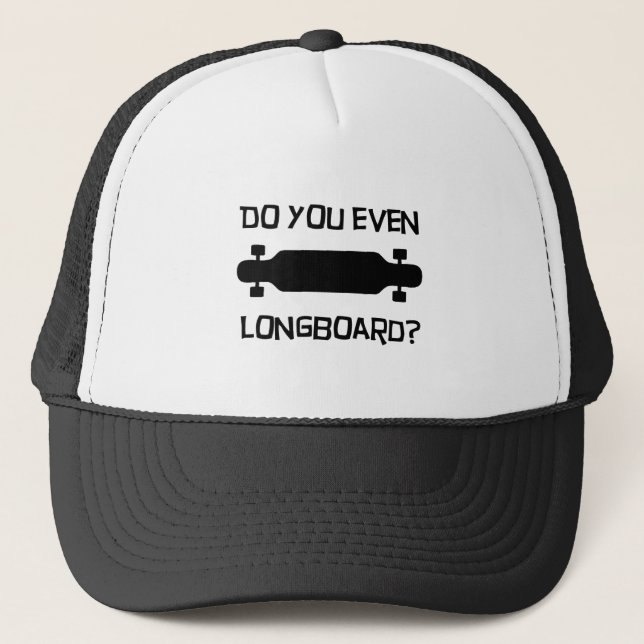 Boné Faz você mesmo Longboard? Chapéu (Frente)