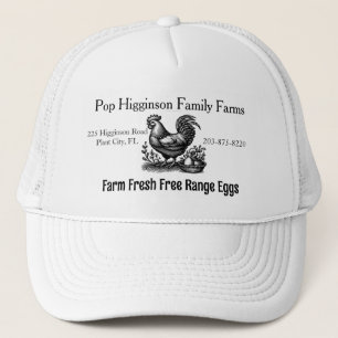 Boné Fazenda de frango
