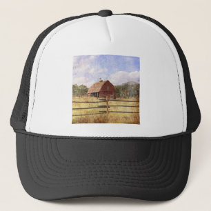 Boné Fazenda russa do oeste do país primitivo Red Barn