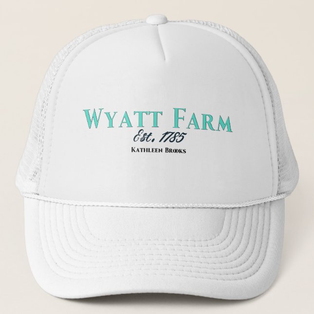 Boné Fazenda Wyatt (Frente)
