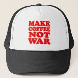 Boné Fazer Café Não Guerra