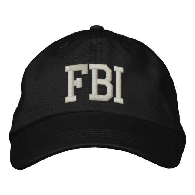 BONÉ FBI (Frente)