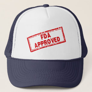 Boné FDA Engraçado Carneiro Homossexual Vermelho Carimb