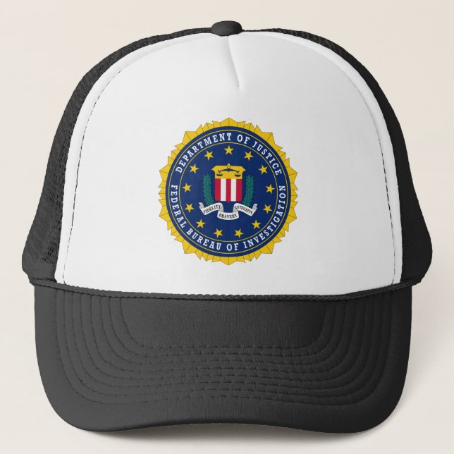 Boné Federal Bureau of Investigation - FBI (Frente)