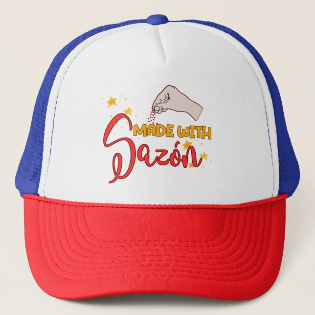 Boné Feita com Sazón e um Monte de Flavor (Frente)