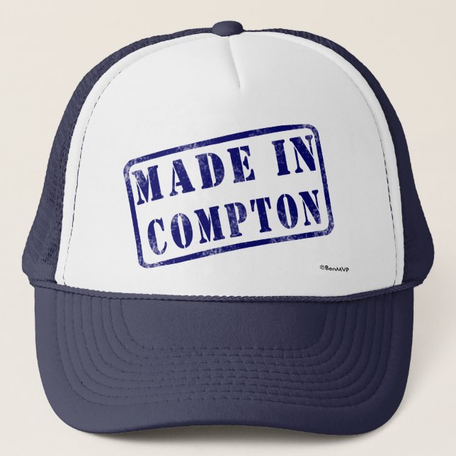 Boné Feito em Compton (Frente)