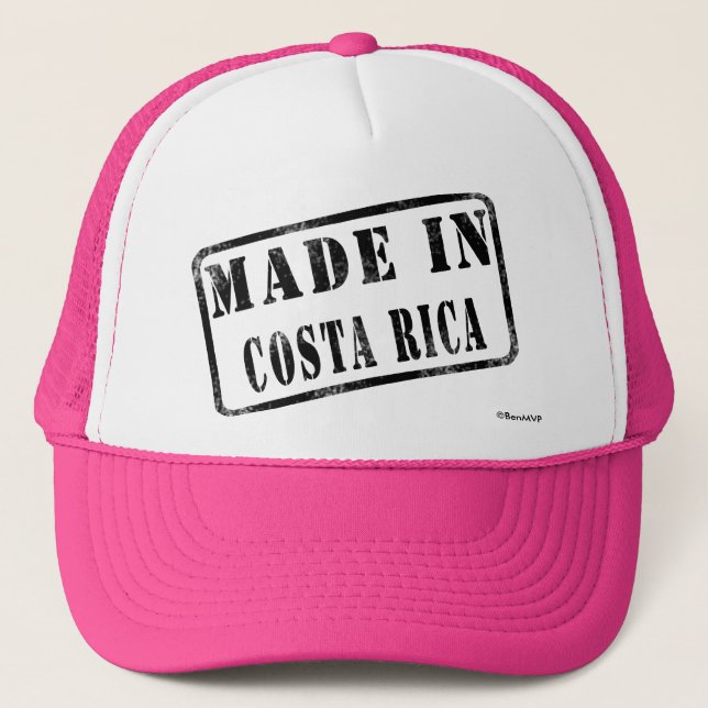 Boné Feito em Costa Rica (Frente)