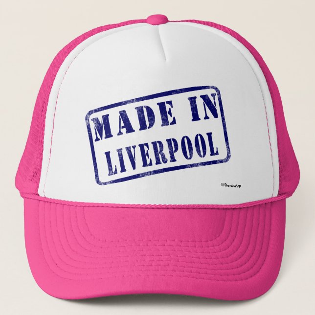Boné Feito em Liverpool (Frente)