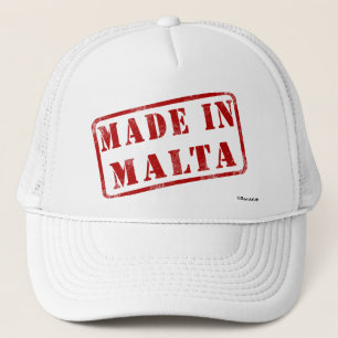 Boné Feito em Malta