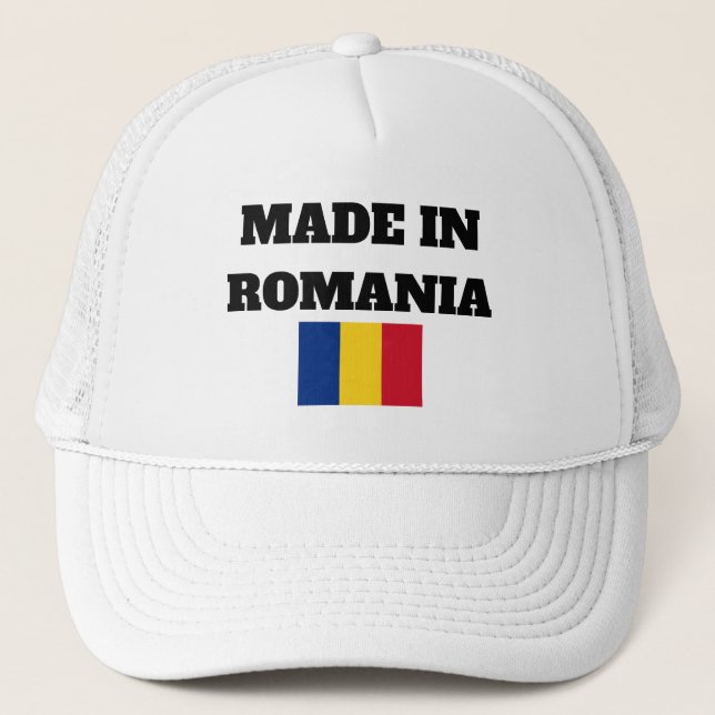 Boné Feito na Romênia (Frente)